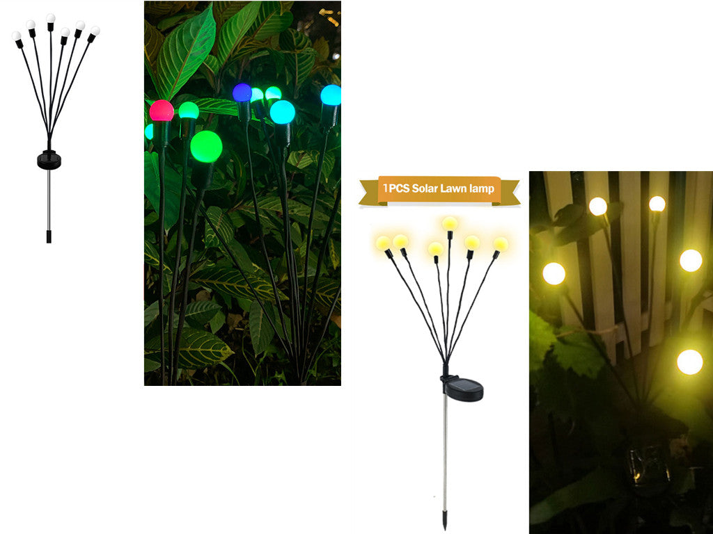 Simulation Firefly Solar Light Outdoor Garden Decoration Lawn Landscape