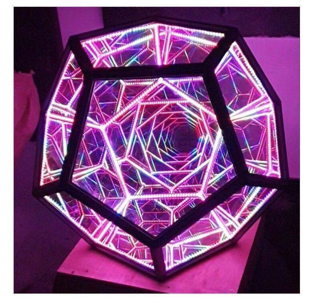 Creative Cool Unlimited Dodecahedron Small Night Lamp Color