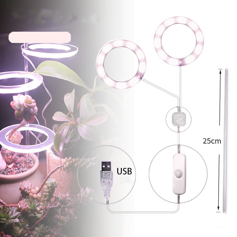 LED Grow Light Full Spectrum Phyto Grow Lamp USB Phyto Lamp