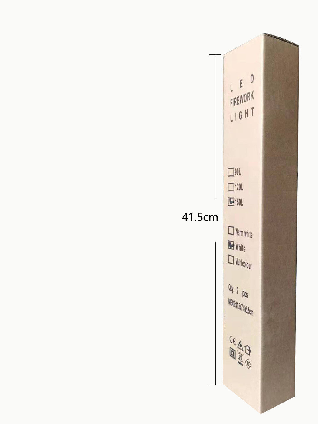 New Ground Plug Solar Fireworks Light LED Light String Lights