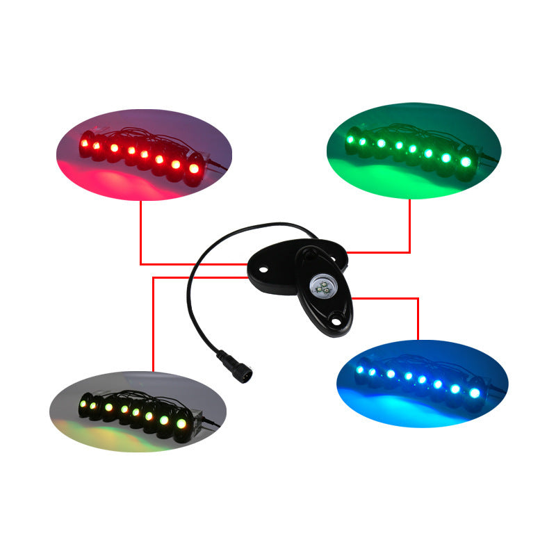 RGB Modified LED Chassis Mobile Phone Bluetooth Control Light