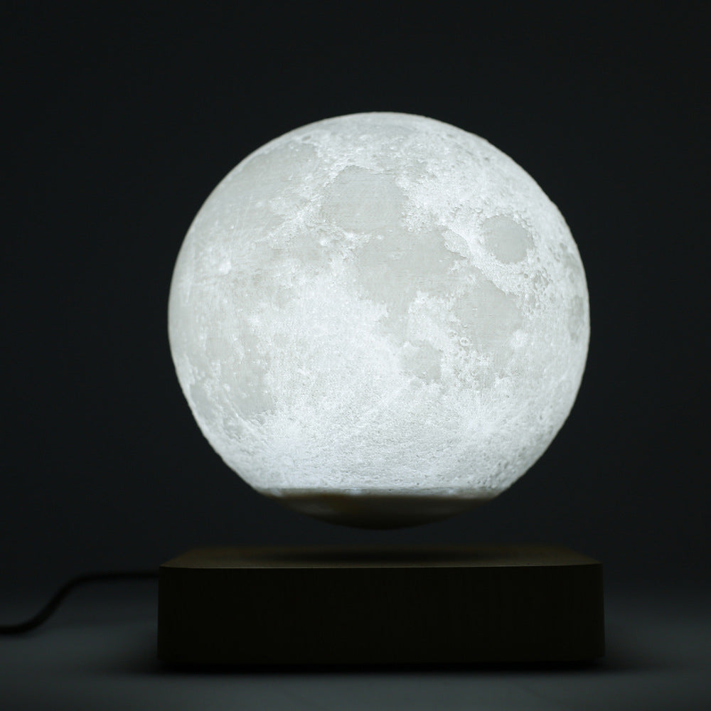 Customized Creative 3D Magnetic Levitation Moon Lamp