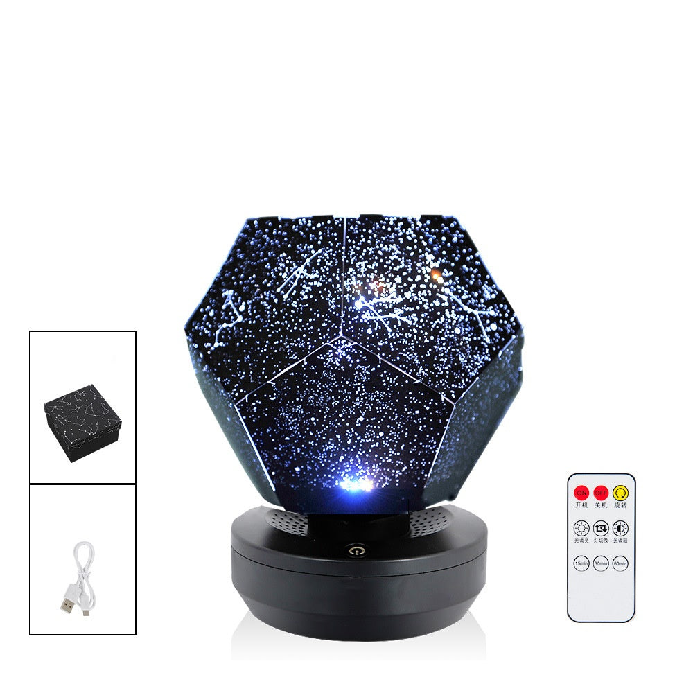 LED Starry Sky Projector Night Lights 3D Projection Night Lamp Lighting