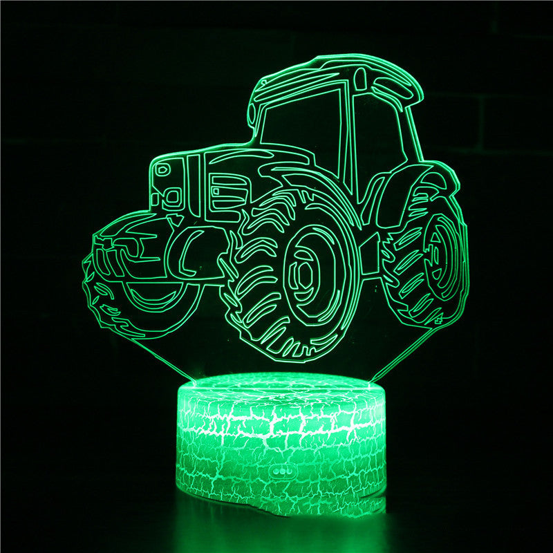 LED colorful touch remote control night light