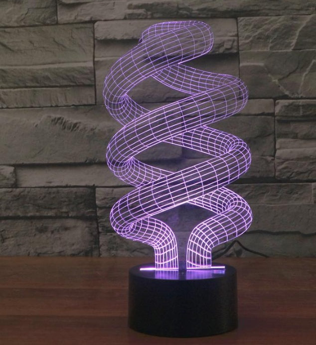 Three-dimensional dream lamp energy-saving lamp