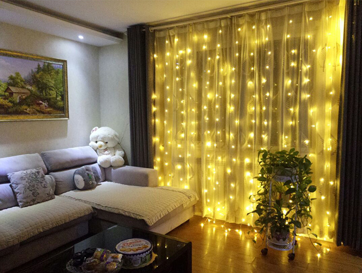 Christmas LED Curtain Lights