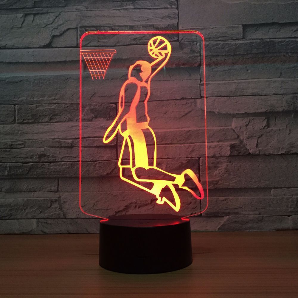 Colorful 3D night light