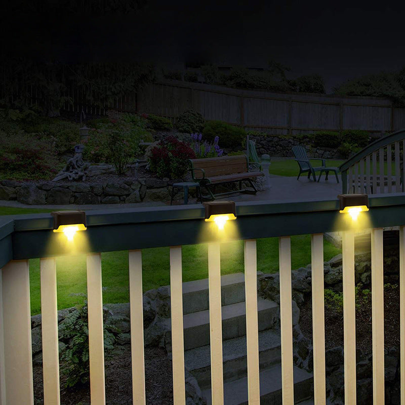 Solar outdoor courtyard lamp staircase wall lamp