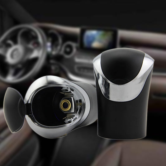 Car mini creative ashtray with LED lights