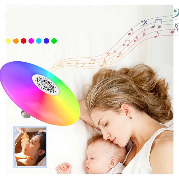 Colorful Bluetooth Flying Saucer Audio Light