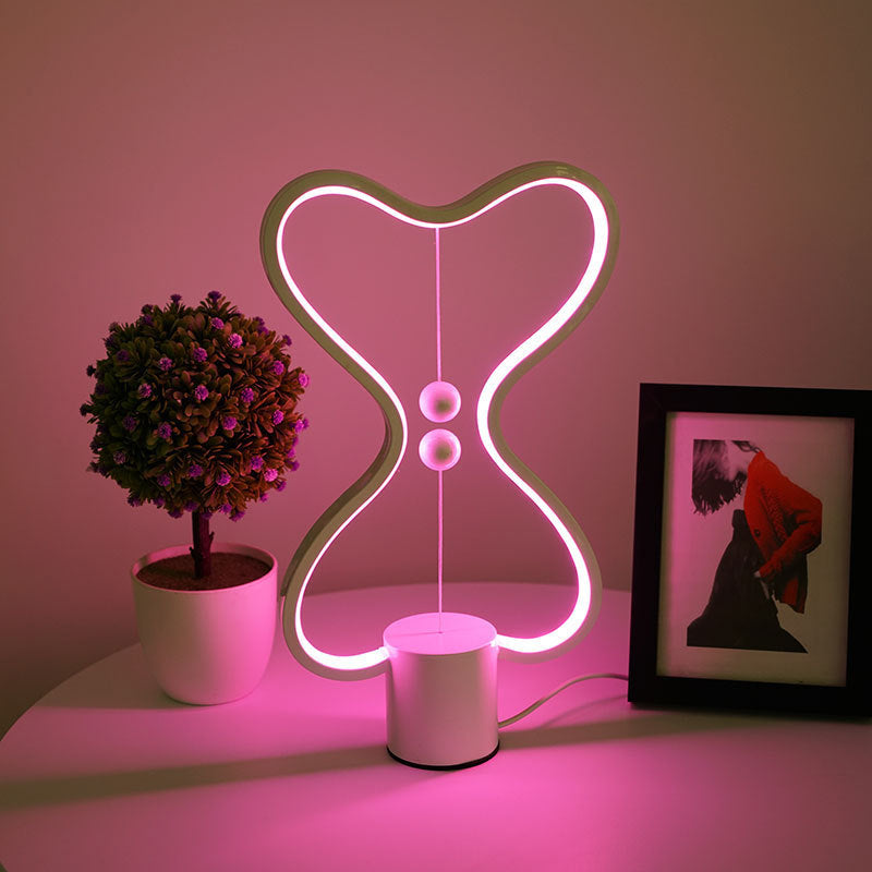 7 Colors Balance Lamp LED Night Light USB Powered