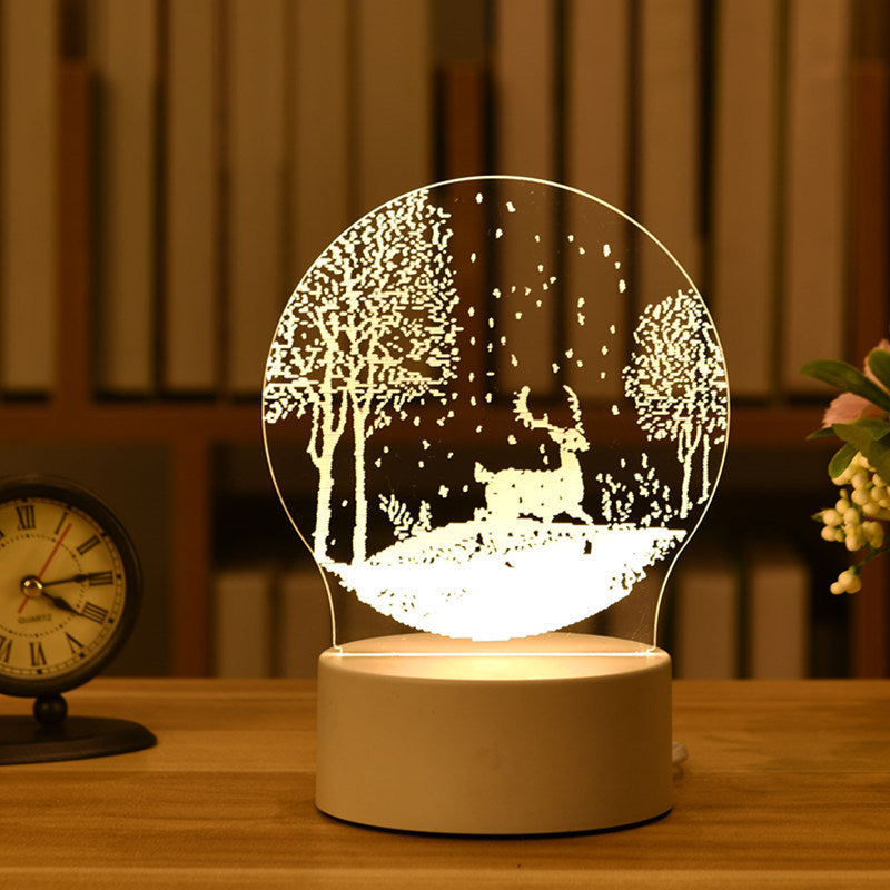 Gift Web Celebrity Douyin Creative 3D Small Night Light