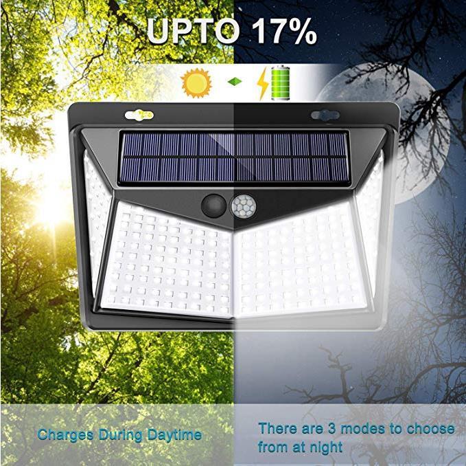 208 Garden Road solar wall lamp