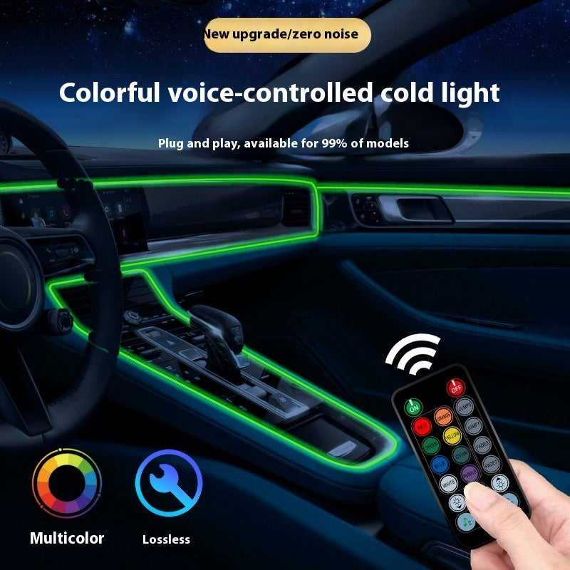 Car Atmosphere Light 64 Color Colorful Optical Light