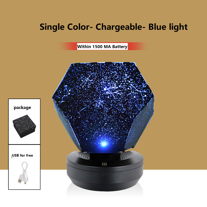 LED Starry Sky Projector Night Lights 3D Projection Night Lamp Lighting