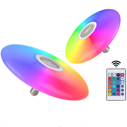 Colorful Bluetooth Flying Saucer Audio Light