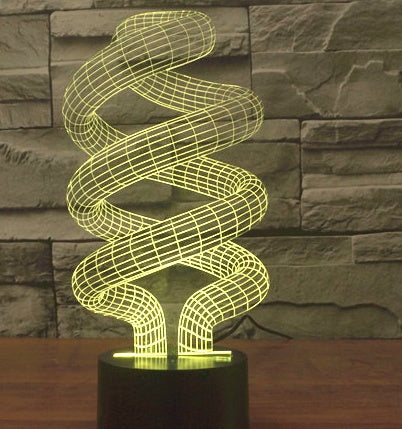 Three-dimensional dream lamp energy-saving lamp