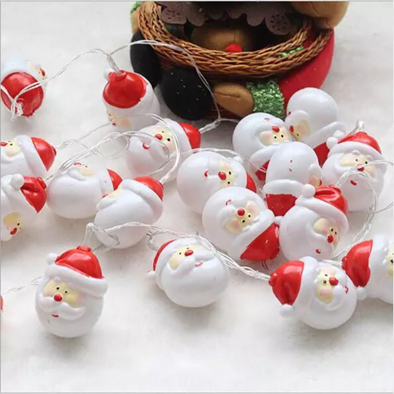 Lovely Santa Claus LED String Lights Waterproof Christmas Tree Decoration