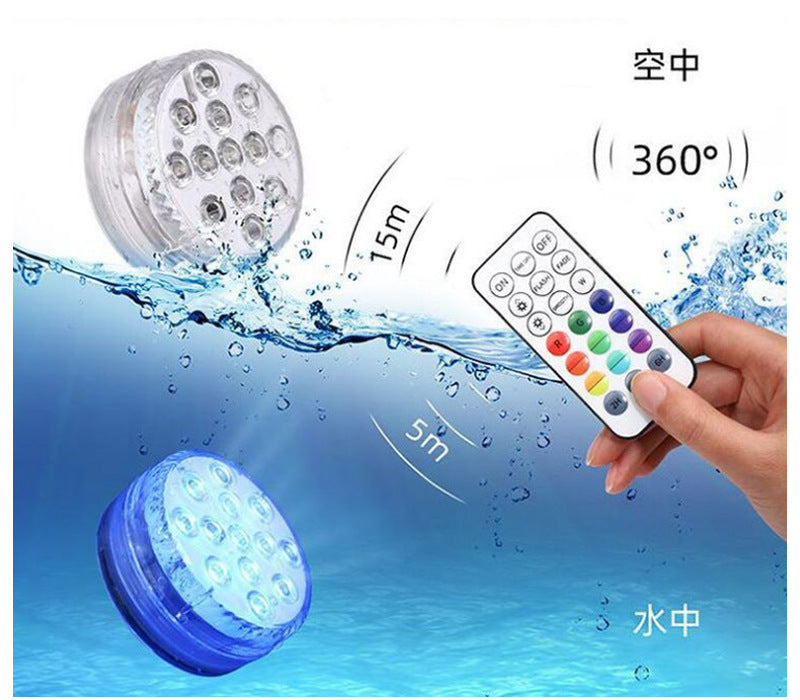 Led Beads Submersible Light Waterproof Underwater Lamp