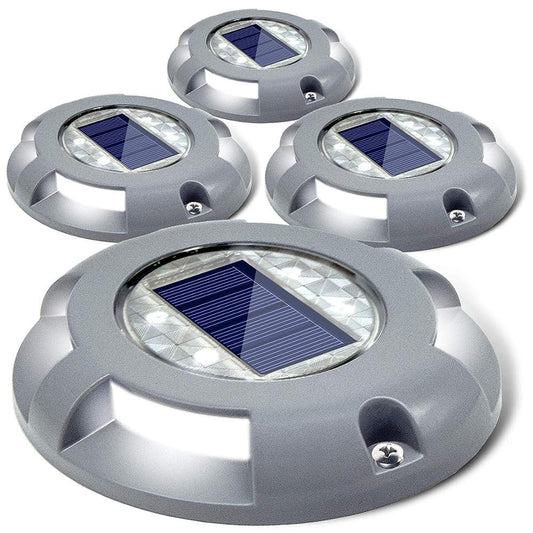 Solar deck lights LED outdoor landscape lights