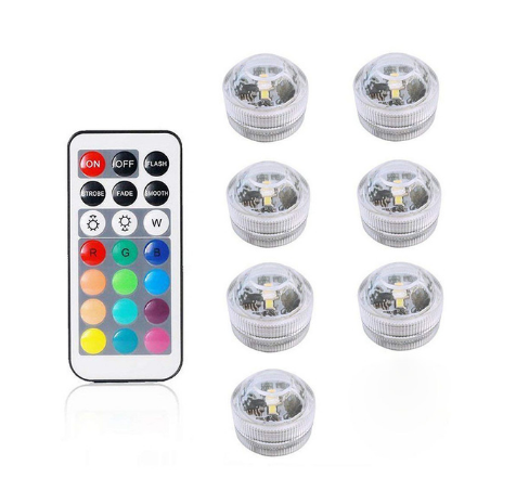 Remote control diving light 3CM diamond twist full  LED light