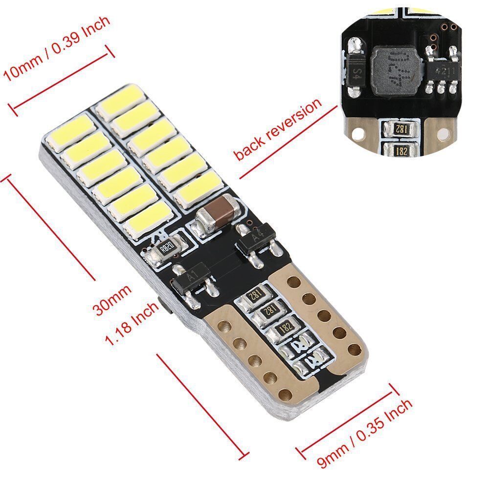 T10 4014 24SMD Side Turn Signal Light Bulb Promise