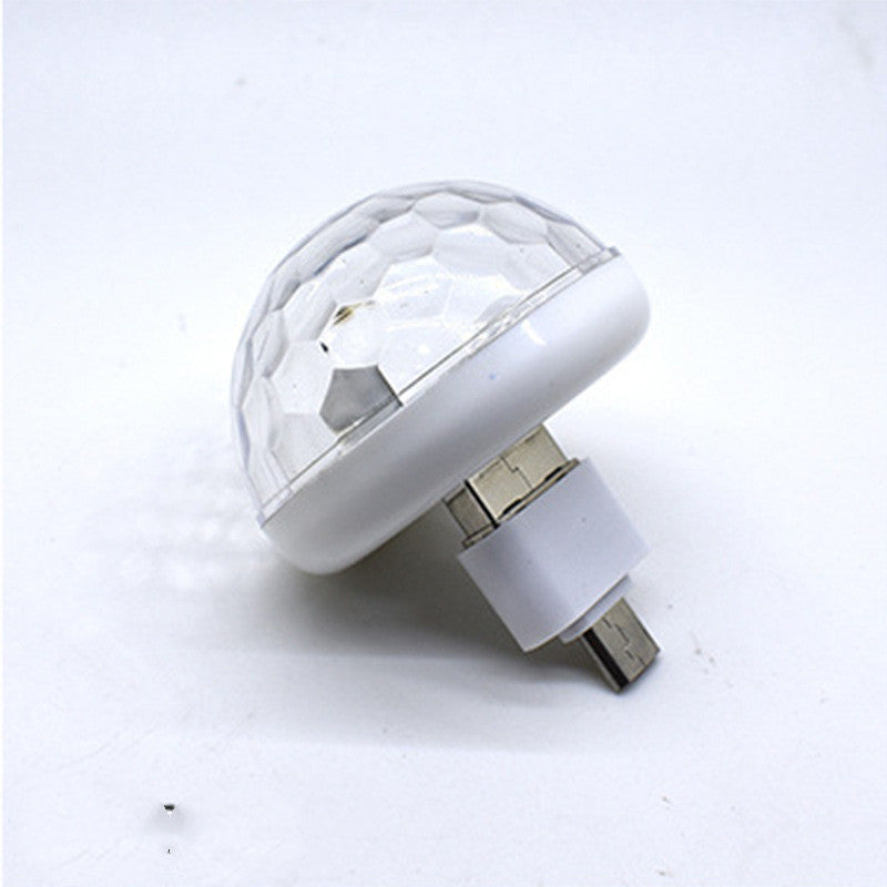 Car Atmosphere Around Colorful Lights