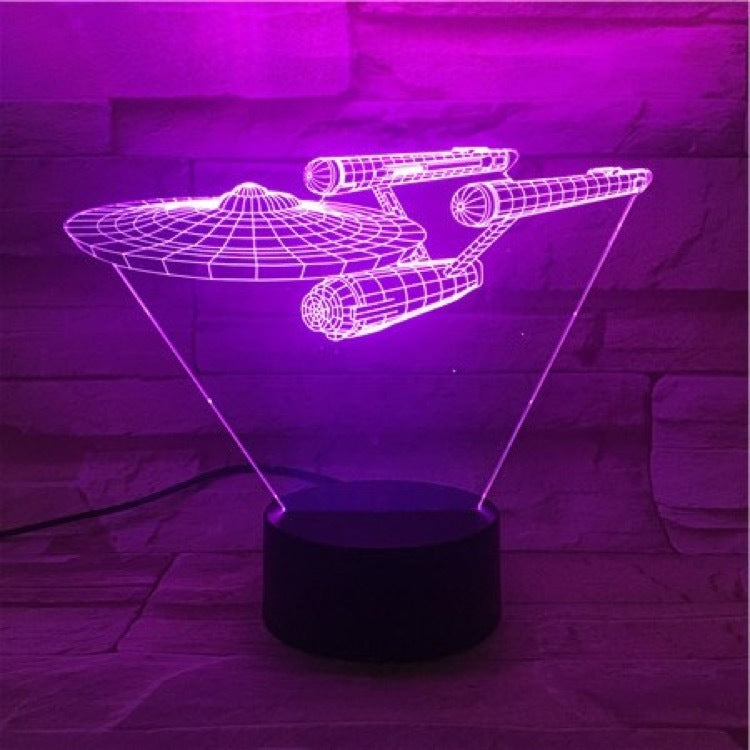 Star Trek 3D Night Light Colorful Smart  Light