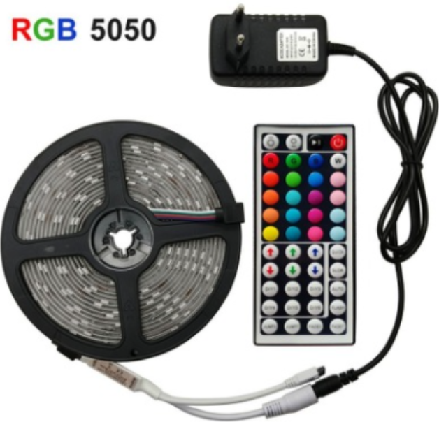 Mini controller 2835 300 lights RGBIP65 marquee with 24 keys 44 key 12V5A power supply set