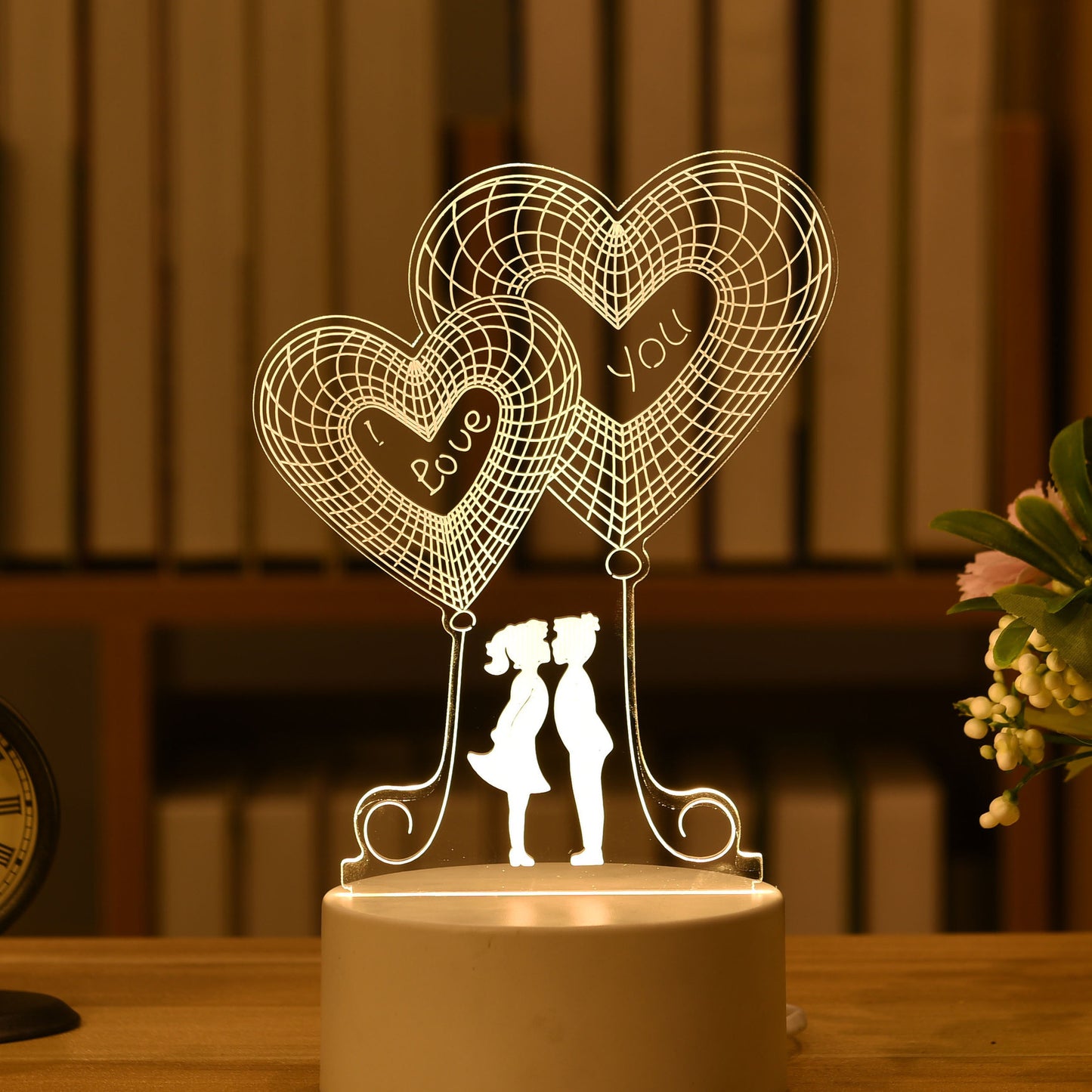 Bedroom Atmosphere Lamp Cartoon 3D Night Light