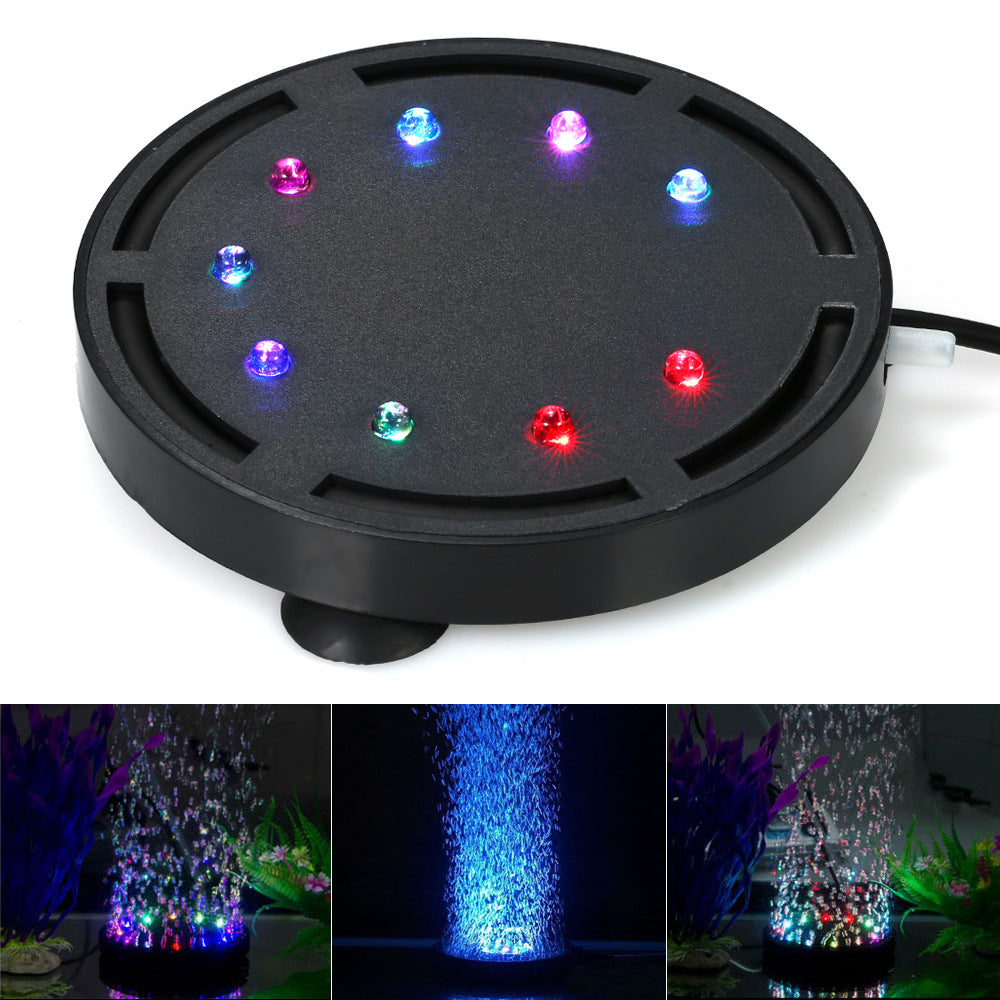 Fish Tank Landscaping Decoration Seven-color Aquarium LED Light