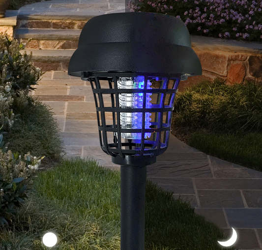 Cross-Border Solar Mosquito Killing Lamp Insecticidal White Light