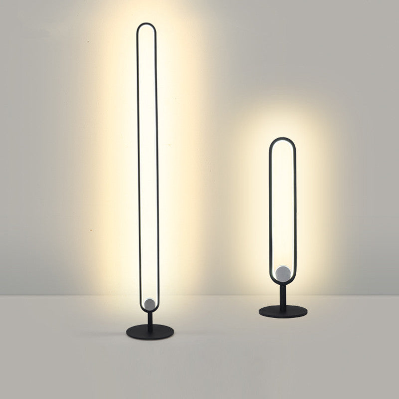 Double Pole Light Luxury Floor Creative Atmosphere Lamp Bedroom