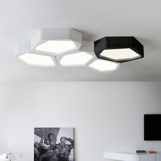 Arbitrary Combination Of Geometric Shaped Lights For Living Room And Bedroom