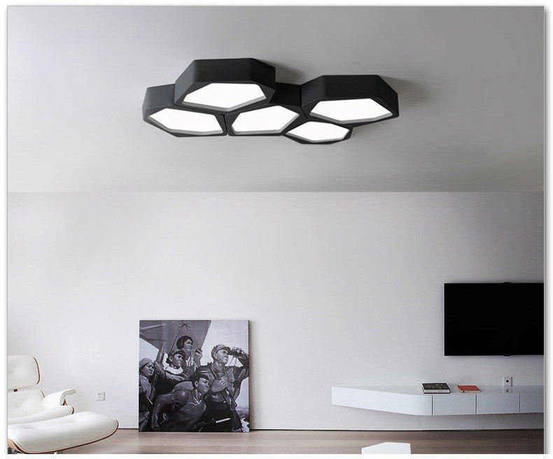 Arbitrary Combination Of Geometric Shaped Lights For Living Room And Bedroom