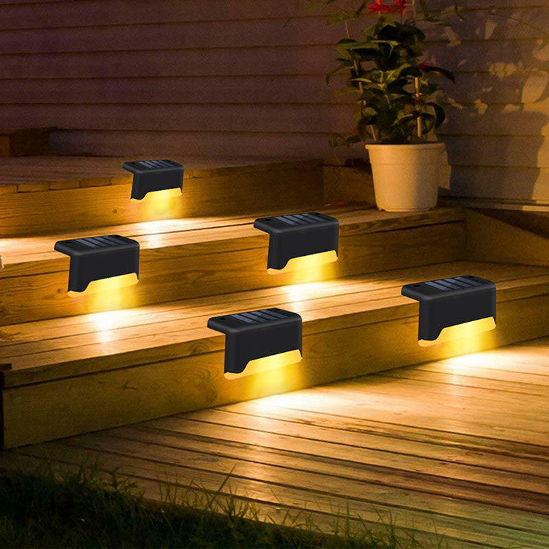 New Upgrade Waterproof LED Solar Fence Lamp Solar Deck Lights