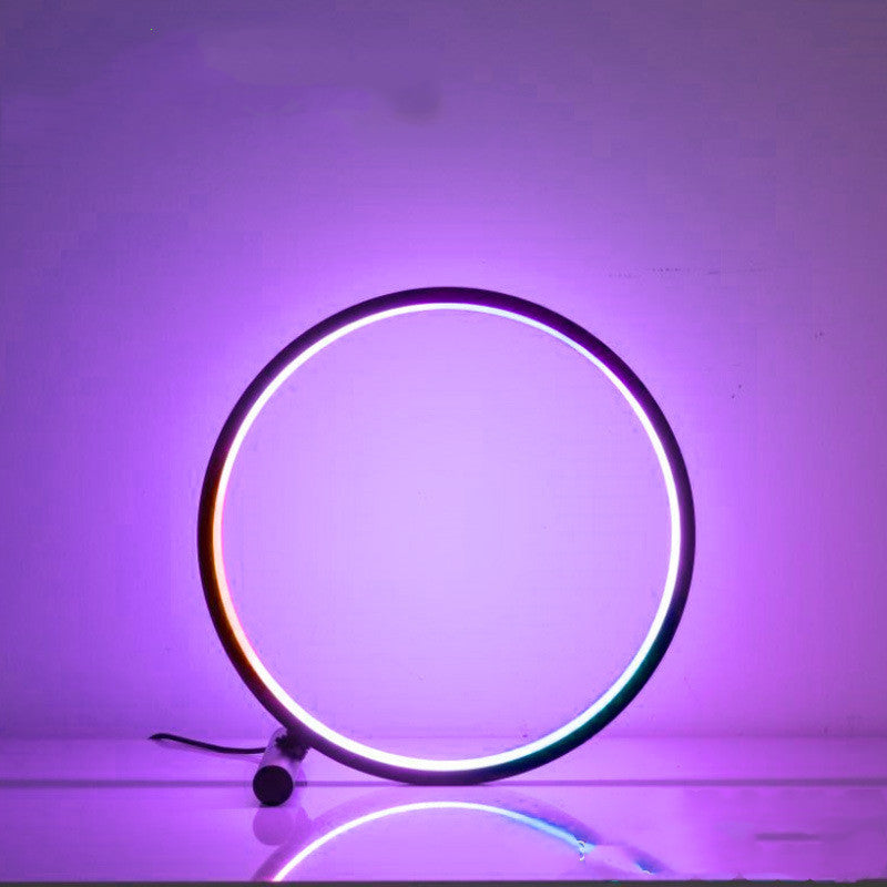 Nordic Simple Usb Table Lamp Rgb Atmosphere Lamp