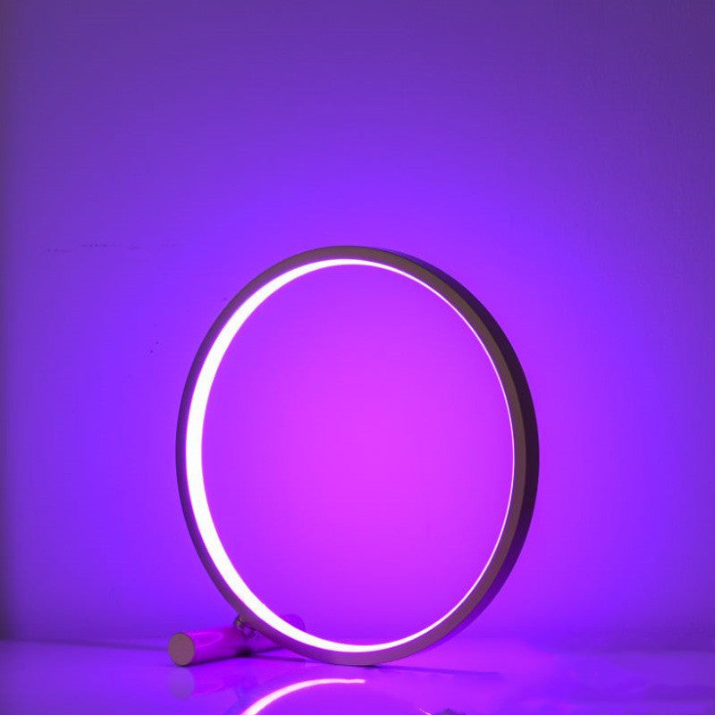 Nordic Simple Usb Table Lamp Rgb Atmosphere Lamp