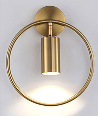 Nordic Minimalist Ring Wall Lamp Post-Modern Bedroom  Spotlight