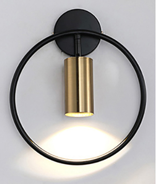 Nordic Minimalist Ring Wall Lamp Post-Modern Bedroom  Spotlight