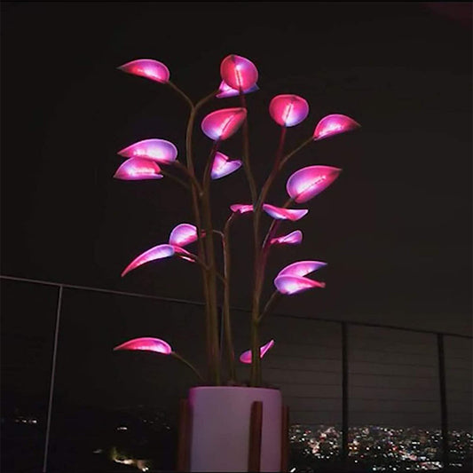 Plant Lamp LED Night Lights Artificial Houseplant Bonsai Plant Lamps