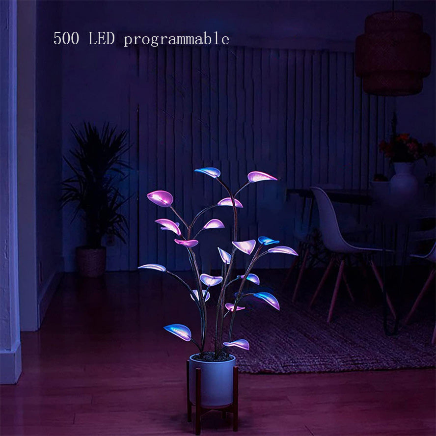 Plant Lamp LED Night Lights Artificial Houseplant Bonsai Plant Lamps