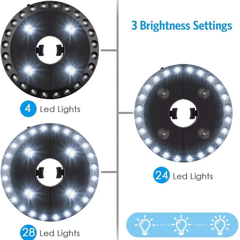 Multifunctional Outdoor Tent Light 24 4Led Umbrella Light