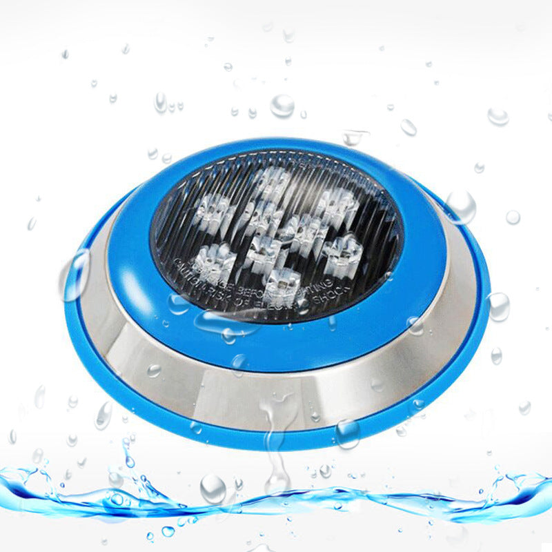 Led Stainless Steel Swimming Pool Light Wall Hanging Light Scene Light Round