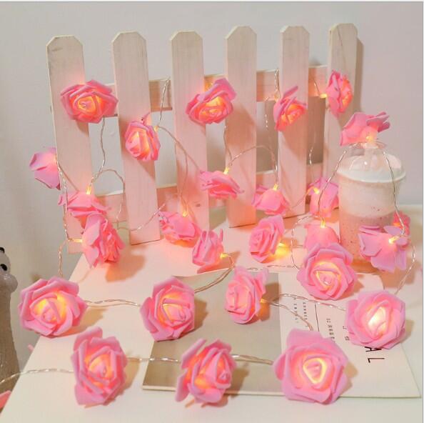 LED Rose Flower Lights