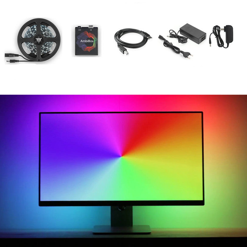 Streamer Controller Ambibox TV Screen Synchronization Background Light Strip