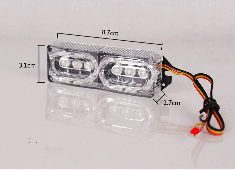 USB Rechargeable Front Rear Bike Light Lithium Battery LED Bicycle