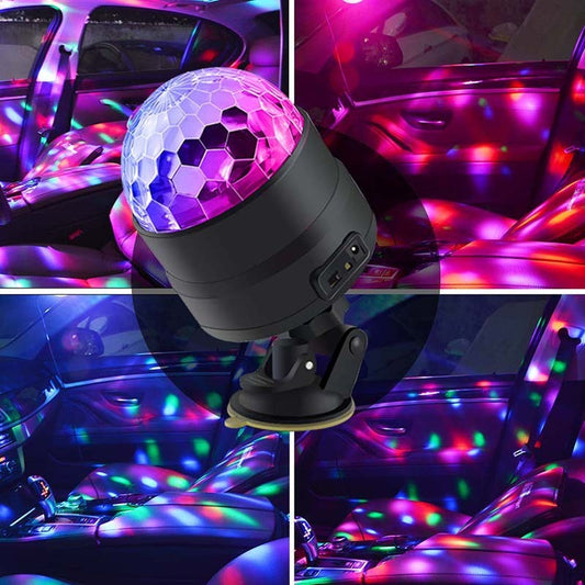 Car Interior Usb Atmosphere Light Star Sky Ceiling Light