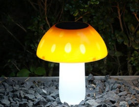 Garden Landscape Lawn And Mushroom Ground Plug Lights