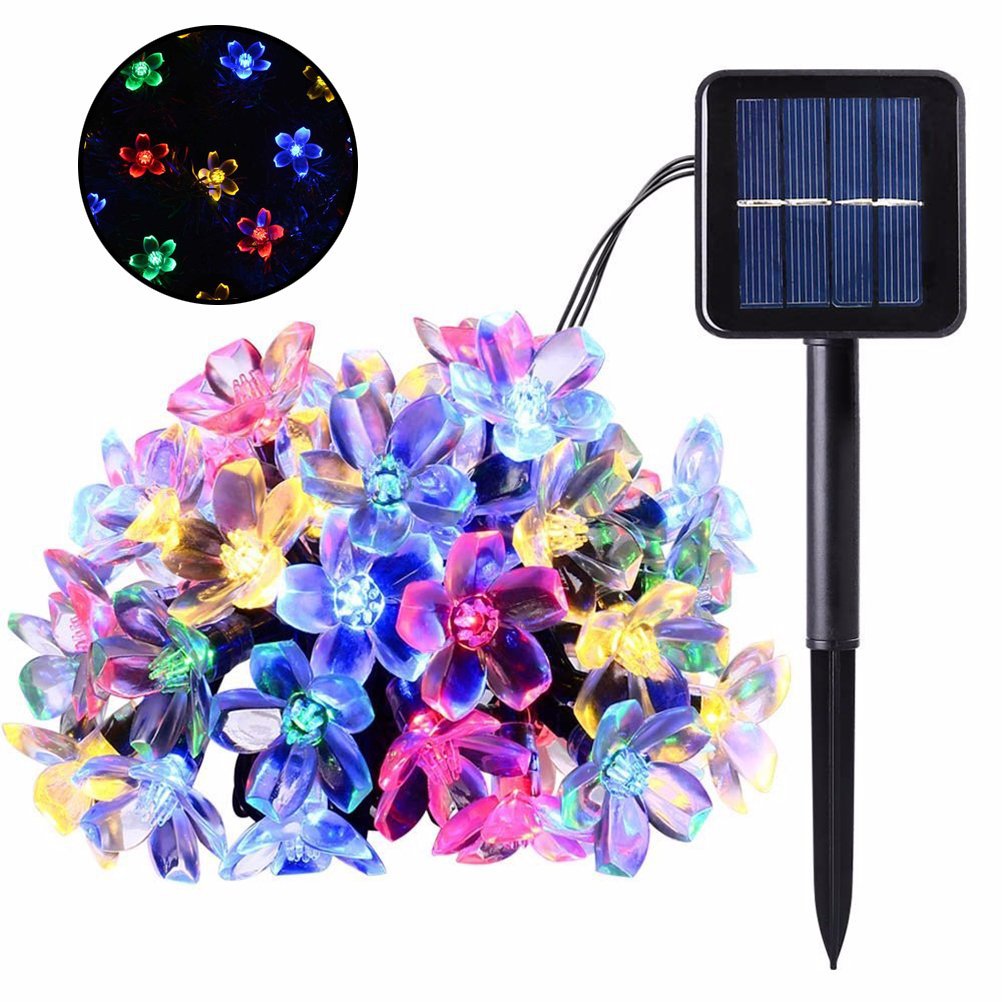 Solar Sakura Lights LED Waterproof String Lights